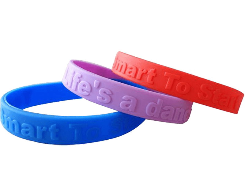 Embossed Wristbands3