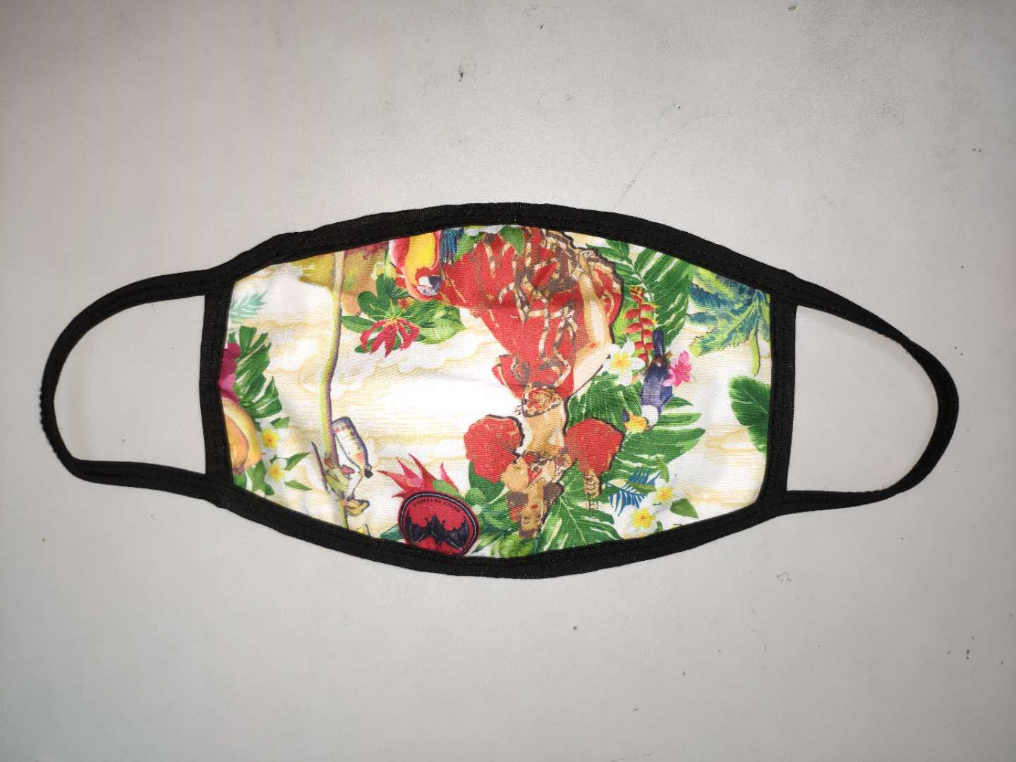 3-Ply Dye-sublimation Cotton Mask Full Color4