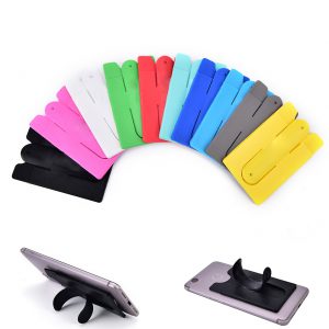 Silicone Phone Card Holder with Stand3