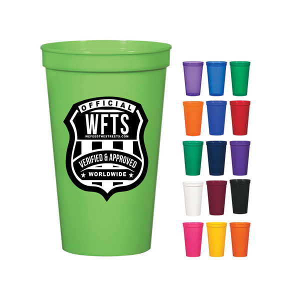 Drinkware: Plastic Cups, Stadium Cups, Plastic Shot Glasses, Water
