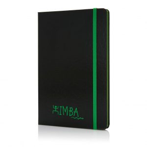 Hardcover Black A5 Notebook0