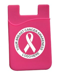 Breast Cancer Awareness Silicone Phone Holder