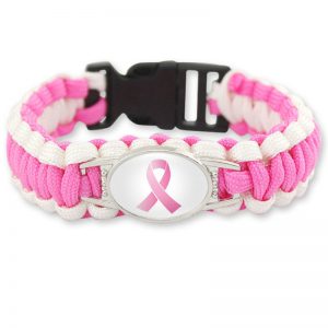 Breast Cancer Awareness Paracord Bracelet2