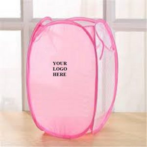Breast Cancer Awareness Foldable Laundry Basket1