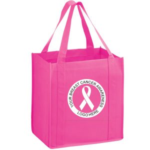 Breast Cancer Awareness Shopping Tote Bags2