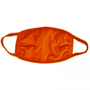 Orange Cotton Face Mask2