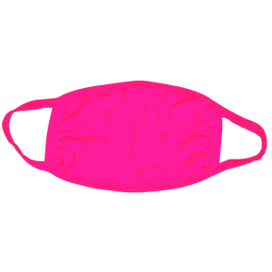 Hot Pink Cotton Face Mask1