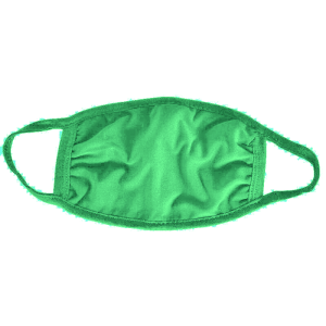 Light Green Cotton Face Mask2