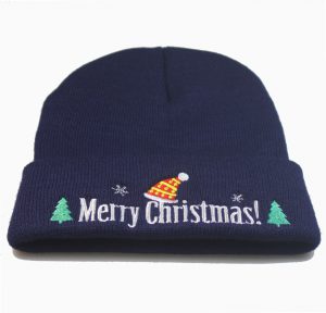 Christmas Knitted Beanie0