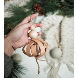Leather Christmas Ornaments