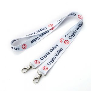 5/8 Ez-Adjustable Double End Plain Neck Lanyards With Two Attachments 