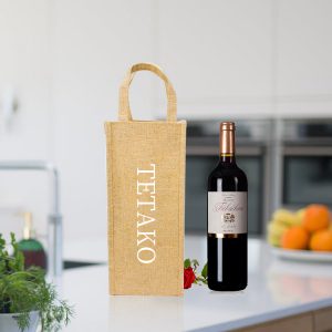 Wine Stopper with Tote Bag