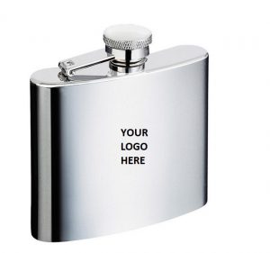 Portable Stainless Steel Square Hip Flask 6 oz1