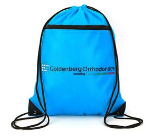 Double Compartment Drawstring Backpack