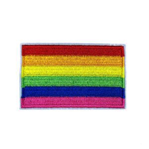 Rainbow Pride Flag Woven Patch